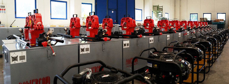 Powercom hydraulic presses